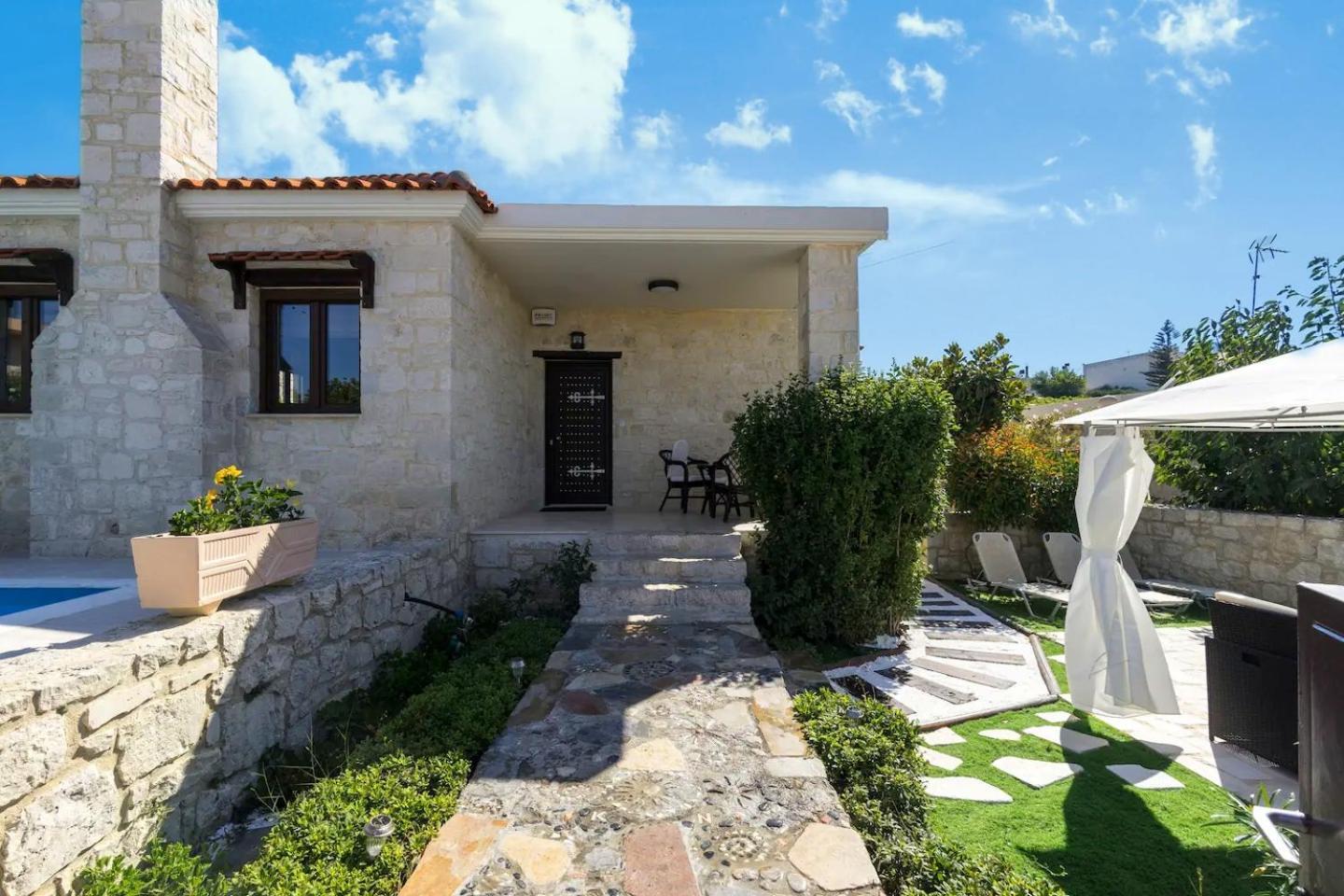 Heraklion Twins House - Private Pool Retreat Episkopí- Rethimno Exteriör bild